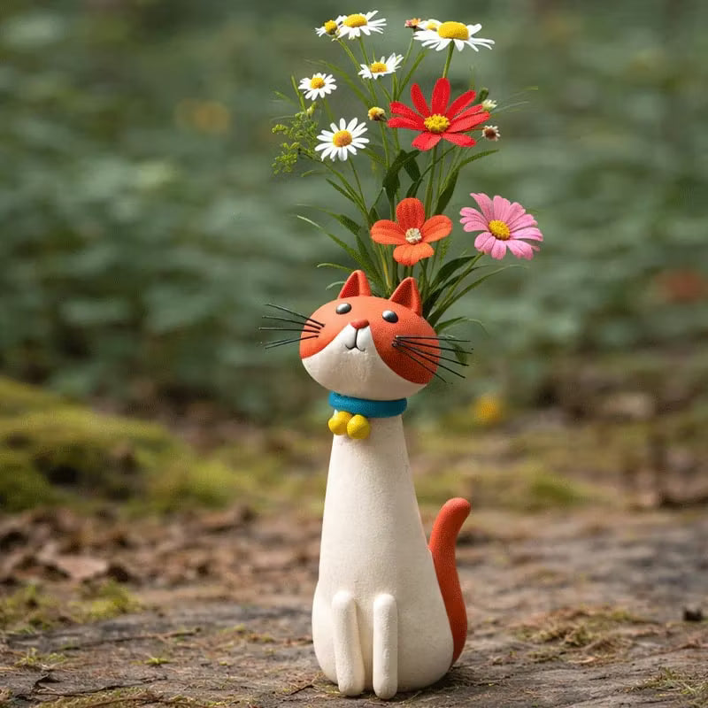 MiauwPot | Speelse Bloemenvaas