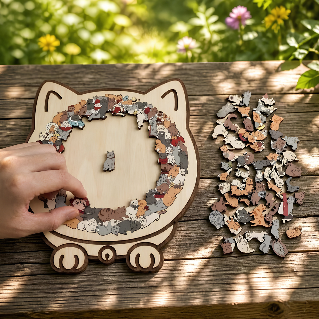 Kitty Puzzel | Verrassende vormen voor uren ontspanning