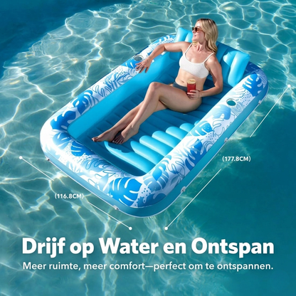 AquaTan™ | Luxe Lounger voor Zonnebaden en Ontspanning