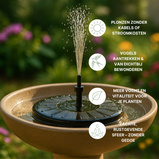 FloraFontein - Levendige Waterdecoratie