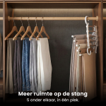 5-in-1 Multifunctionele kledinghanger