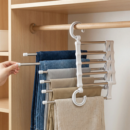 5-in-1 Multifunctionele kledinghanger