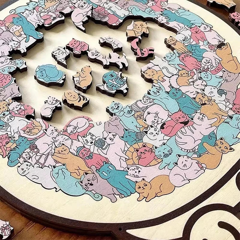Kitty Puzzel | Verrassende vormen voor uren ontspanning