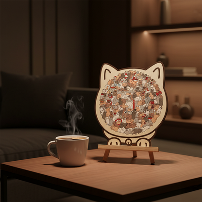 Kitty Puzzel | Verrassende vormen voor uren ontspanning