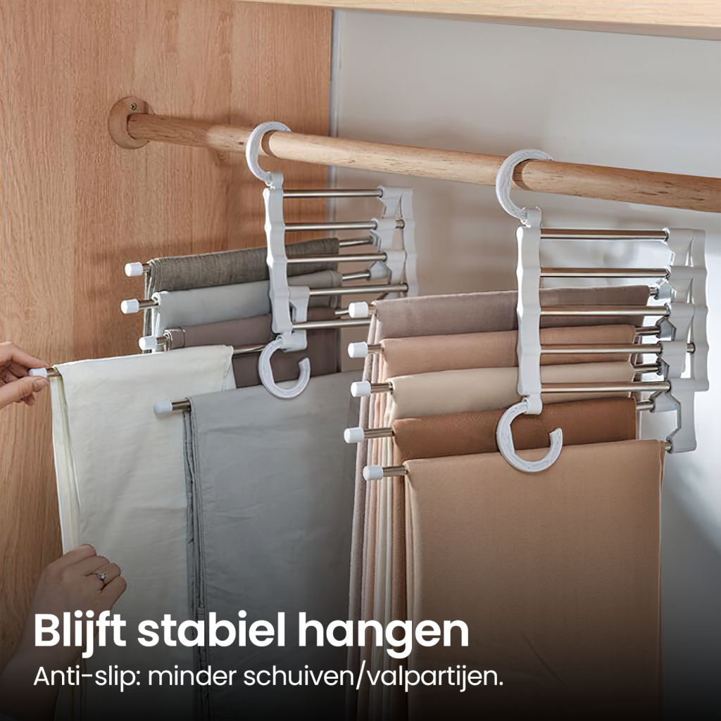 5-in-1 Multifunctionele kledinghanger