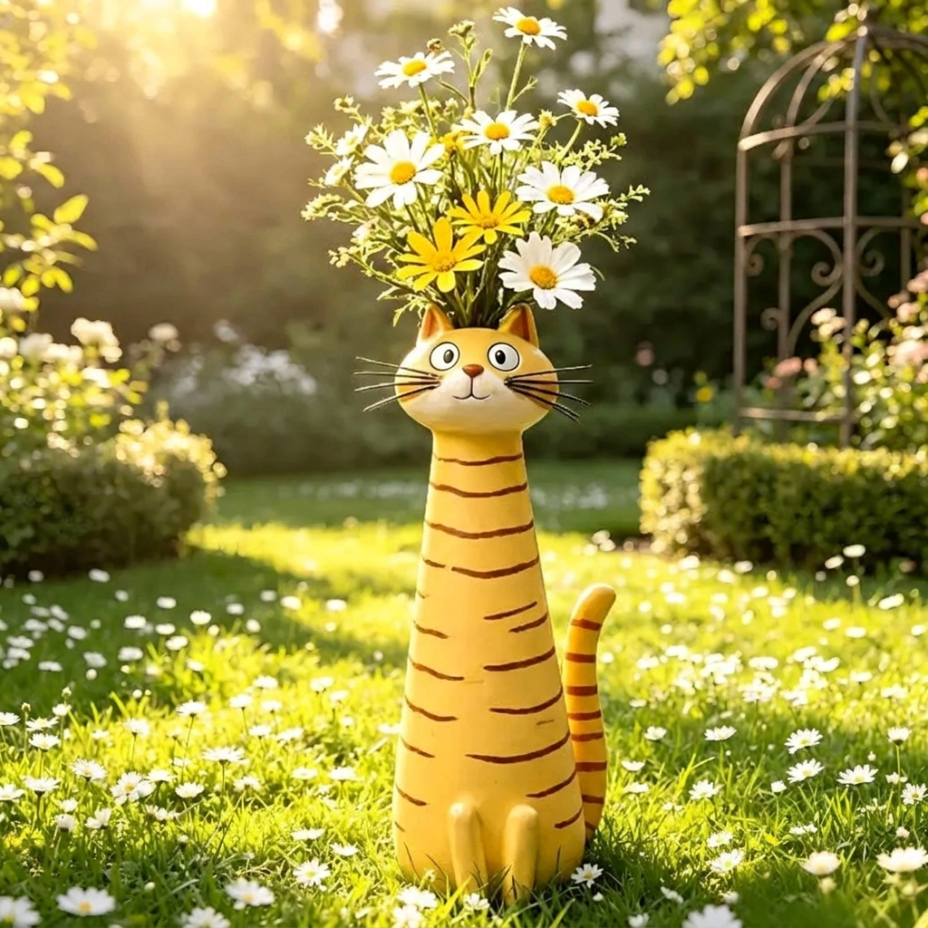 MiauwPot | Speelse Bloemenvaas