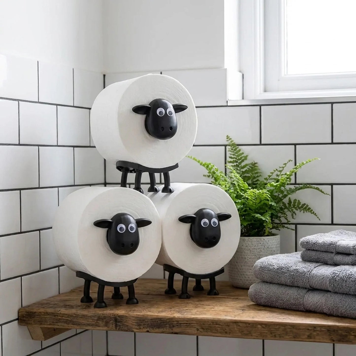 SheepyRoll™ | Geef Je Badkamer Karakter